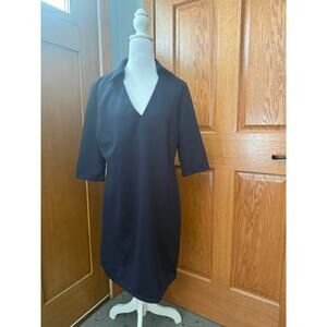 Aryeh Anthropologie Navy Dress Size XL